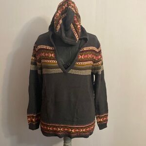 Natural Reflections Multicolor Patterned Sweater